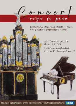 Concert de orgă și pian