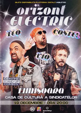 Timisoara: Teo, Vio și Costel - Orizont Electric | Stand Up Comedy Show