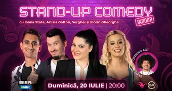 The Fool: Stand-up comedy cu Ioana State, Anisia, Serghei și Florin Gheorghe