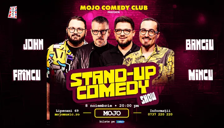 Stand-up Comedy cu Mincu, Frincu, Banciu si John