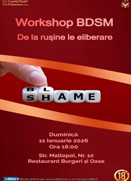 Workshop BDSM: De la rușine la eliberare