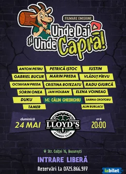 Lloyd's: Filmare "Unde dai și Unde Capră