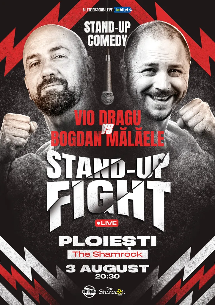 Ploiești: Stand-Up Fight cu Vio și Mălăele | Stand Up Comedy Show