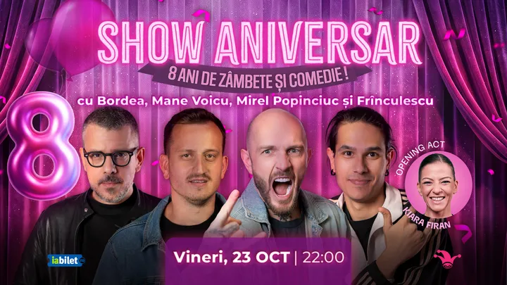 The Fool: Stand-up comedy cu Bordea, Mane Voicu, Mirel Popinciuc și Frînculescu