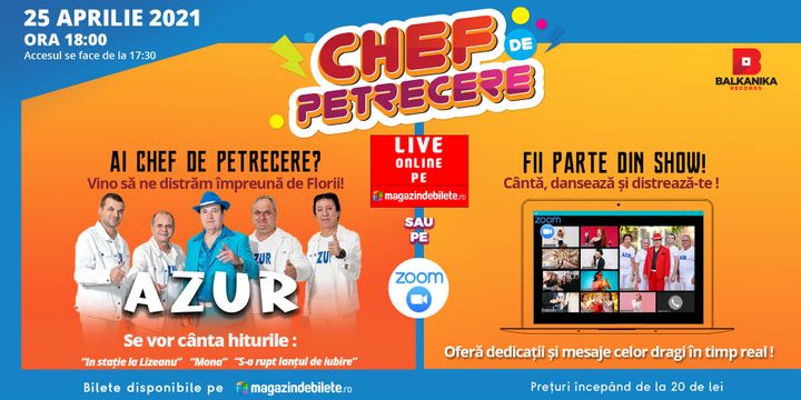Concert Azur Online pe Zoom