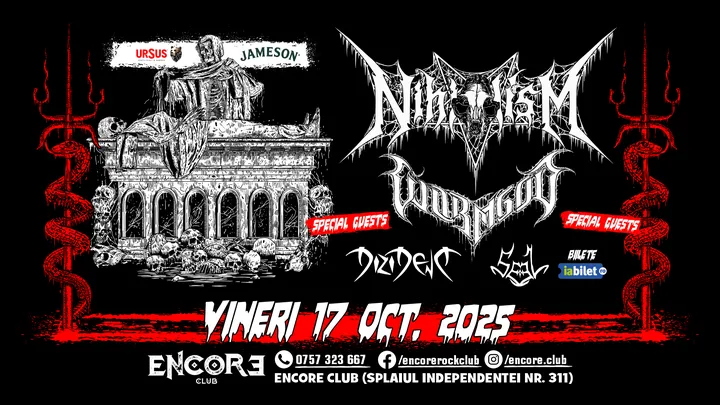 Concert Nihilism / Wormgod / Dizident / Seel