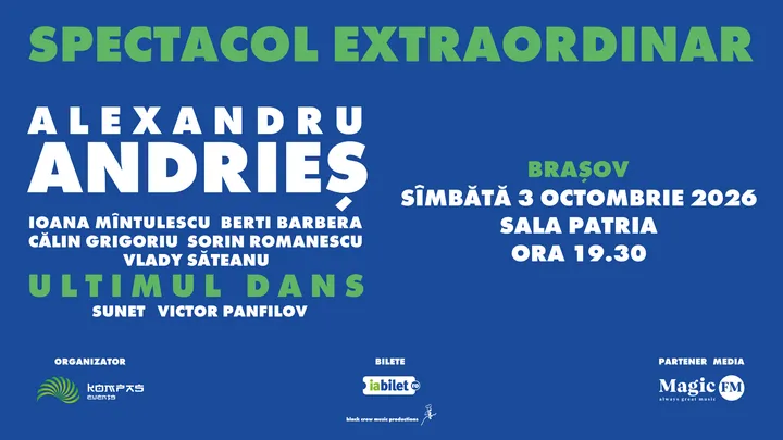Brasov: Alexandru Andries - "Ultimul dans"