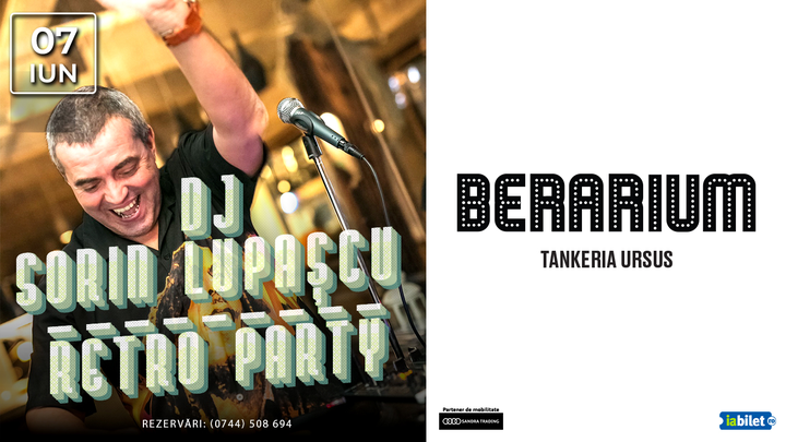 Iași: DJ Sorin Lupascu - Retro Party