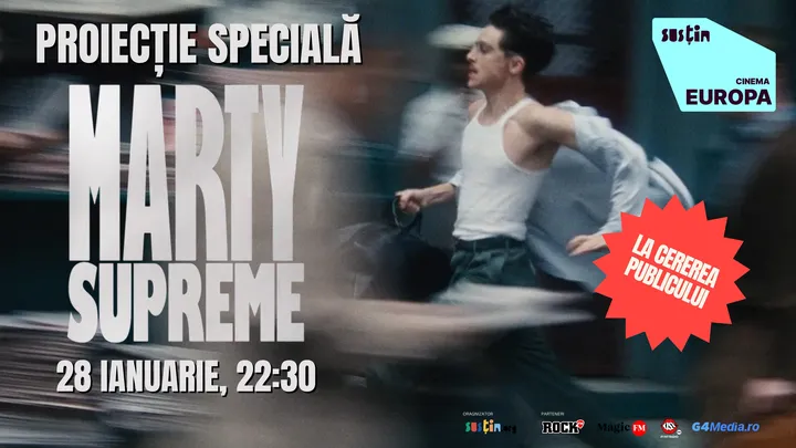 Proiecție specială “Marty Supreme”