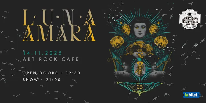 Suceava: Concert Luna Amara -  25 de ani - concert electric