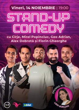 The Fool: Stand-up comedy cu Cîrje, Florin Gheorghe, Mirel Popinciuc, Alex Dobrotă și Geo Adrian