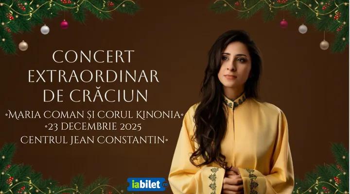 Concert extraordinar de Craciun - Maria Coman si Corul Kinonia