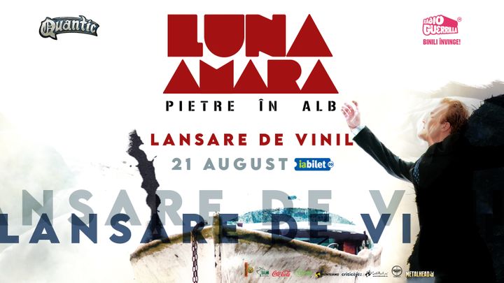 Luna Amară | Lansare de vinyl Pietre în alb