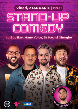 The Fool: Stand-up comedy cu Bucălae, Mane Voicu, Drăcea și Gherghe