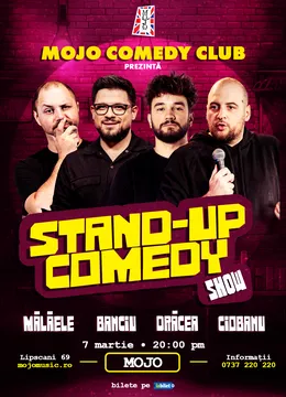 Stand-up comedy cu Malaele, Dracea, Ciobanu si Banciu