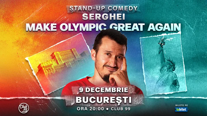 Serghei | „Make Olympic Great Again" | Stand Up Comedy Show la Club99