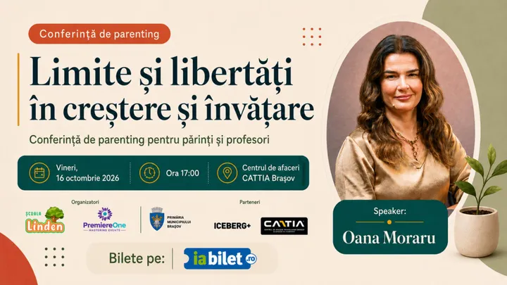 Conferinta de parenting - Limite si libertati in crestere si invatare
