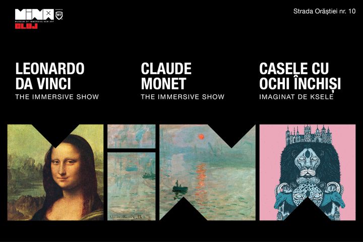 Leonardo Da Vinci + Claude Monet + Casele cu ochi inchisi