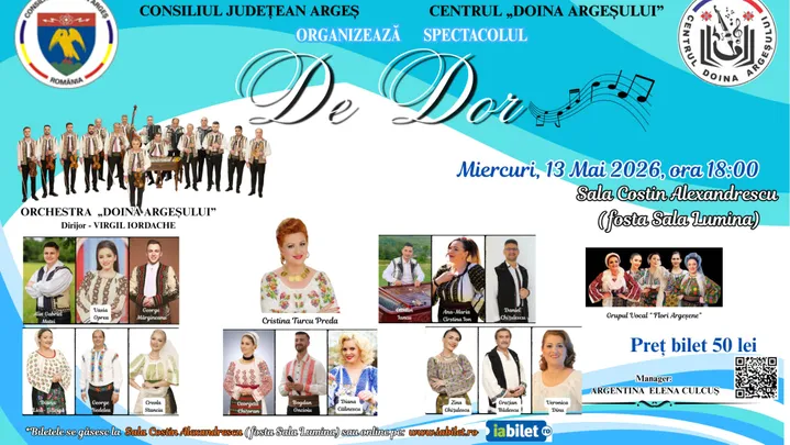 Pitești: Spectacol „De Dor”