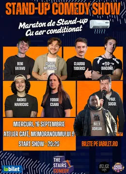 Cluj-Napoca: Stand-up Comedy Show | Maraton de Stand-Up | by The Stairs Comedy