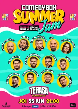 Filmare Stand-up Comedy SummerJam pe Terasa ComicsClub! - Show 2