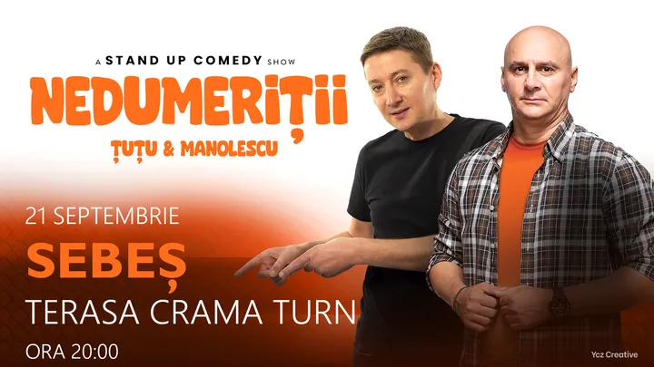 Sebes: Stand-up Comedy - Dan Tutu si Cristi Manolescu