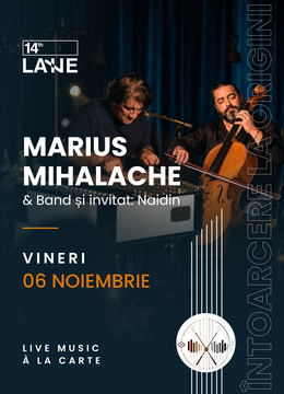 Marius Mihalache & Band, invitat Adrian Naidin