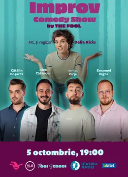 Ploiesti: Improv - Comedy Show by The Fool