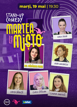 The Fool: Marțea la Mișto cu Irina Marinescu, Kiara Firan, Clara Cătălina, Larisa Bănuță și Claudia Amuzică