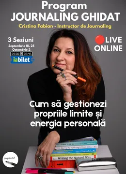 Journaling Ghidat - "Cum să gestionezi propriile limite și energia personală"