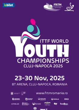 Cluj-Napoca:  ITTF World Youth Championships 2025