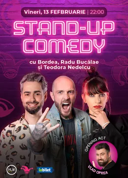 The Fool: Stand-up comedy cu Bordea, Bucălae și Teodora Nedelcu