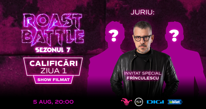 Roast Battle - Calificări - Filmare - ziua 1
