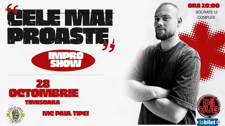 Timisoara: Show de improvizație - Cele mai proaste @DăHUB
