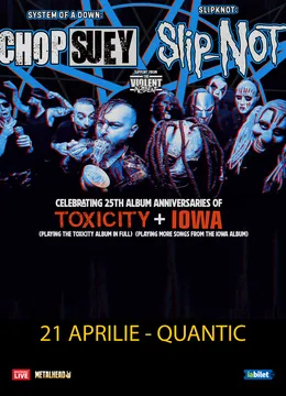 Forever NU!: Tribute Festival Tour cu Slip-Not, si Chop Suey + Violent Inzident