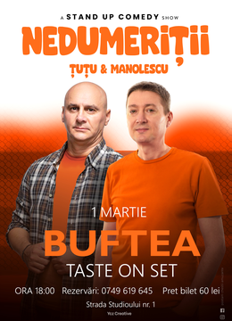 Buftea: Stand-up Comedy - Dan Tutu si Cristi Manolescu