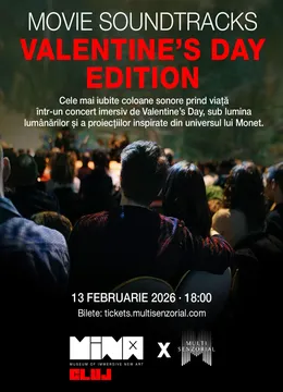 Movie Soundtracks: Valentine’s Day Edition x Monet. The Immersive Show