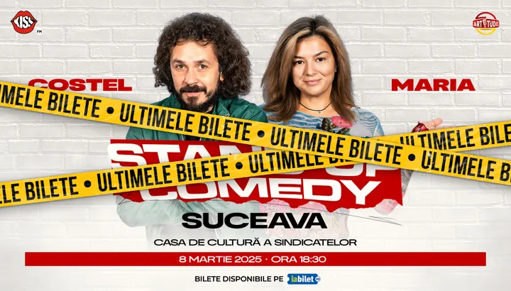 Suceava: Costel și Maria Popovici - Stand Up Comedy Show