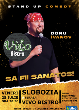 Slobozia: Stand up comedy cu iVanov