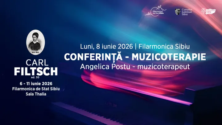 Sibiu: Muzicoterapie – Conferință susținută de Angelica Postu
