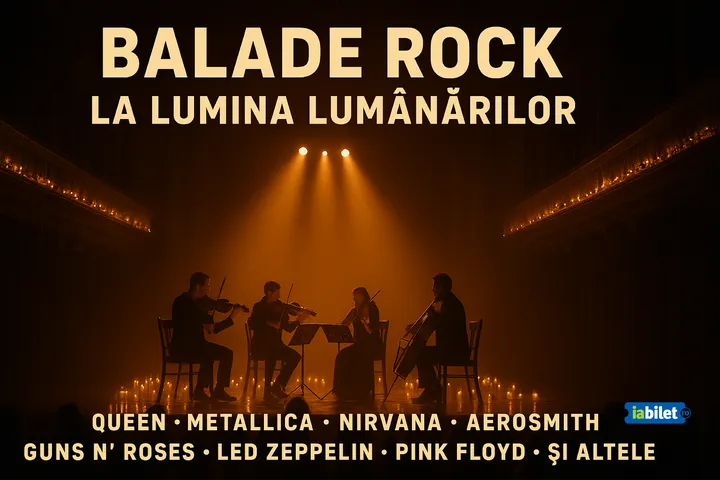 Sibiu: Balada Rock la lumina lumânărilor