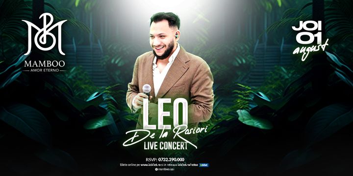 Iași: Leo de la Roșiori @ Live Concert