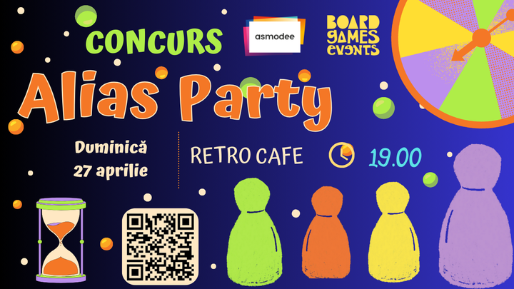 Iasi: Concurs de Alias Party @Board Games Events