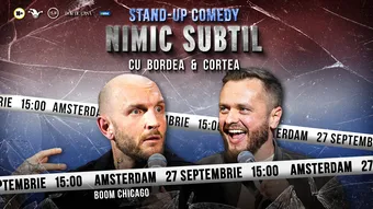 Amsterdam: Stand-Up Comedy cu Bordea & Cortea - 