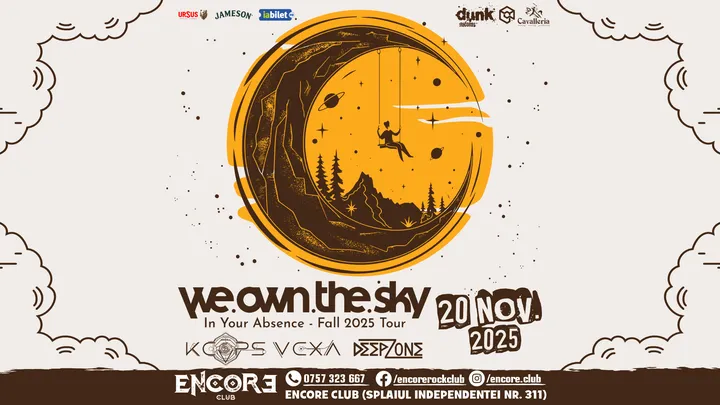 Concert we.own.the.sky (GR) / Keops Vexa (RO) / Deepzone (RO)