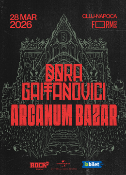 Cluj-Napoca: Dora Gaitanovici • “Arcanum Bazar” • Lansare de abum