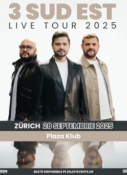 Zürich: 3 SUD EST - LIVE TOUR 2025