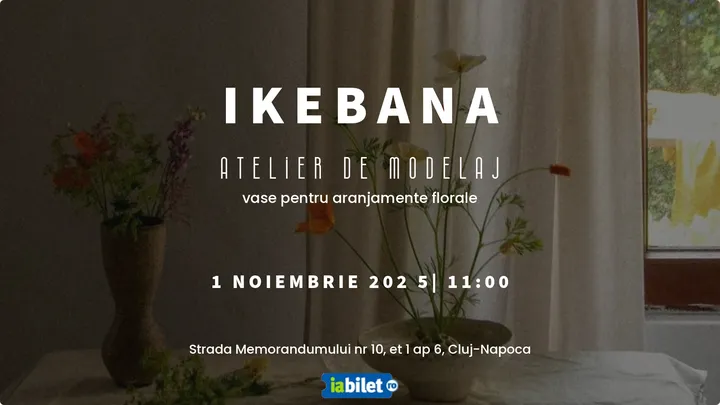 Cluj-Napoca: Ikebana - atelier de modelat vase pentru aranjamente florale