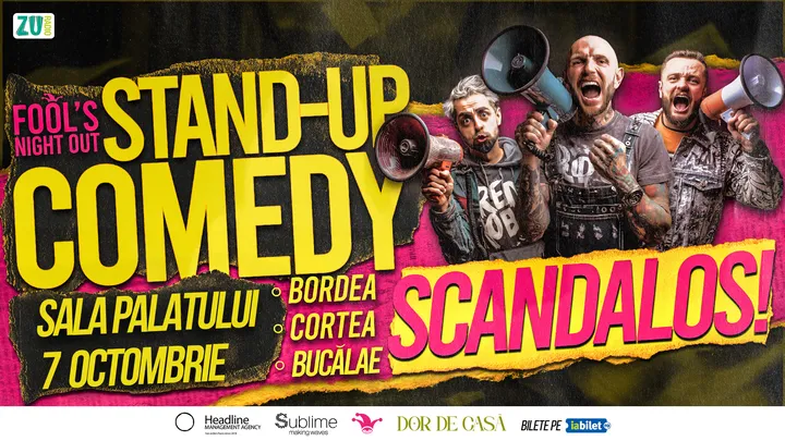 Fool's Night Out @ Sala Palatului - MARTI - 7 OCTOMBRIE 2025