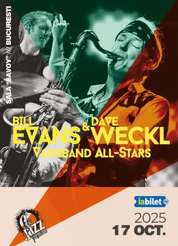 BILL EVANS & DAVE WECKL Vansband All-Stars @ MASTERS OF JAZZ